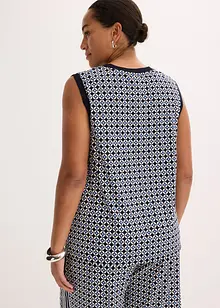 Top au motif minimaliste, bonprix