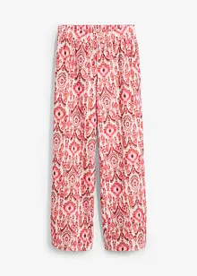 Pantalon jogger en crêpe texturé, bonprix