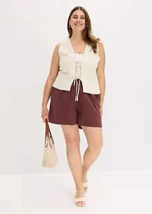 Short en lin majoritaire, bonprix