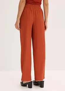 Pantalon en jersey crêpe, bonprix