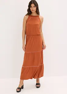 Maxikleid mit Crochet-Einsätzen, bonprix