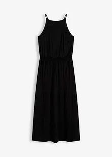 Robe longue avec empiècements au crochet, bonprix