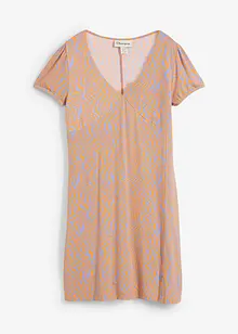 Robe fluide en jersey viscose extensible, bonprix