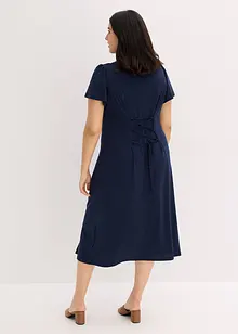 Robe fendue en jersey, bonprix