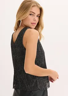 Cropped Top mit tiefem Ausschnitt, bonprix
