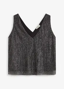 Cropped Top mit tiefem Ausschnitt, bonprix