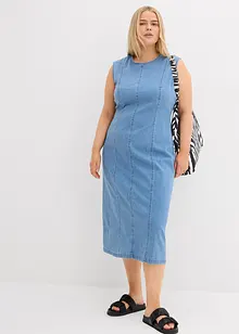 Robe en denim coton extensible, bonprix