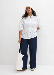 Chemisier oversize 100 % coton, bonprix