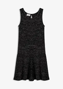 Robe en maille façon crochet, bonprix