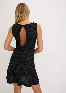 Robe en maille façon crochet, bonprix