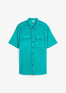Chemise manches courtes aspect délavé, bonprix