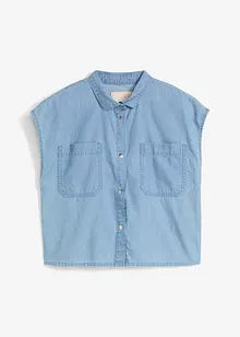 Blouse en jean, coton fluide, bonprix