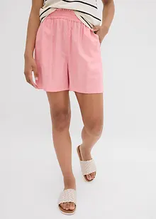 Lot de 2 shorts en viscose à taille élastiquée, bonprix