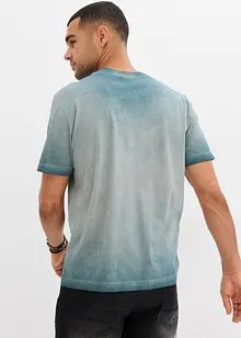 T-shirt aspect délavé en coton, bonprix