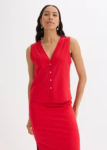 Gilet sans manches en maille, bonprix