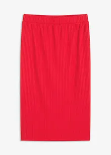 Jupe en jersey côtelé, bonprix