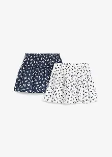 Lot de 2 jupes en jersey 100% coton, bonprix