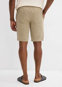 Bermuda 100% coton à taille élastiquée, Regular, bonprix