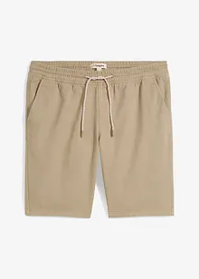 Bermuda 100% coton à taille élastiquée, Regular, bonprix