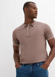 Polo en maille piquée, 100% coton, bonprix