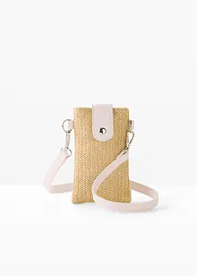 Petit sac à bandoulière aspect paille, bonprix