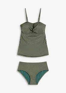 Tankini (2-tlg.Set) mit Glanzfäden, bonprix