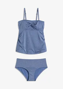 Tankini (ens. 2 pces) à fil brillant, bonprix