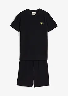T-shirt et short coton garçon (ens. 2 pces), bonprix