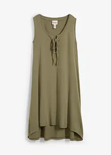 Robe en jersey à laçage, bonprix