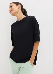 Oversized Sport-Shirt mit Baumwolle, schnelltrocknend, bonprix