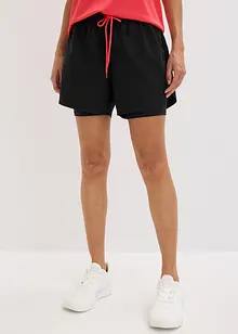 Short de sport 2-en-1 ultra-léger, bonprix