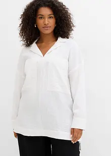 Chemisier fluide en viscose mélangée, bonprix