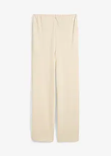 Pantalon palazzo aspect maille, bonprix