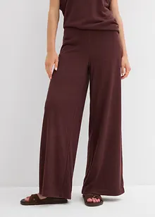 Palazzo-Hose in Strickoptik, bonprix