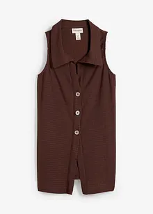 Top en crêpe texturé, bonprix