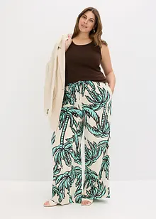 Marlenehose aus fließender Viskose, bonprix