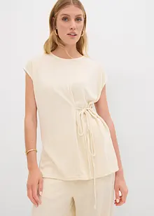 Haut long avec détail à nouer, bonprix