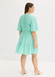 Robe courte et fluide en viscose mélangée, bonprix