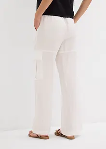 Pantalon large et fluide à poches cargo, bonprix