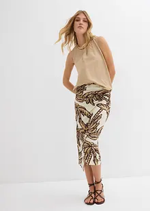 Top fluide sans manches en viscose mélangée, bonprix