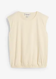 Shirt mit elastischem Bündchen, bonprix