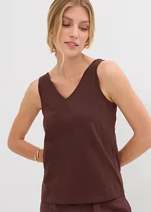 Tanktop  aus reiner Bio-Baumwolle (2er Pack), bonprix