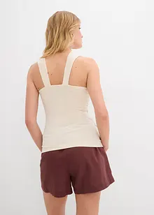 Neckholder-Top mit gehämmerter Deko-Schnalle, bonprix