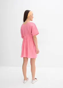 Robe caftan en coton froissé, bonprix