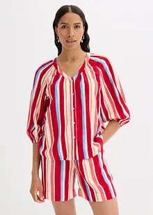 Bluse aus strukturierter Viskose, bonprix