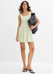 Top long en coton extensible, bonprix