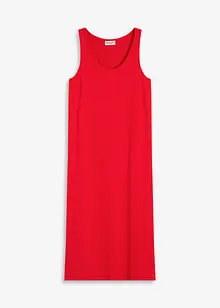 Robe midi en maille douce et côtelée, bonprix