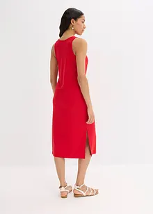 Robe midi en maille douce et côtelée, bonprix