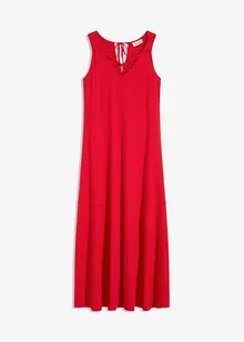 Robe longue 100% coton à bretelles, bonprix