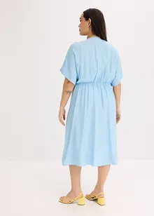 Robe-tunique en viscose froissée, bonprix